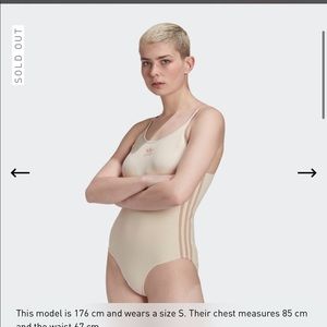 Adidas bodysuit size Medium in Linen